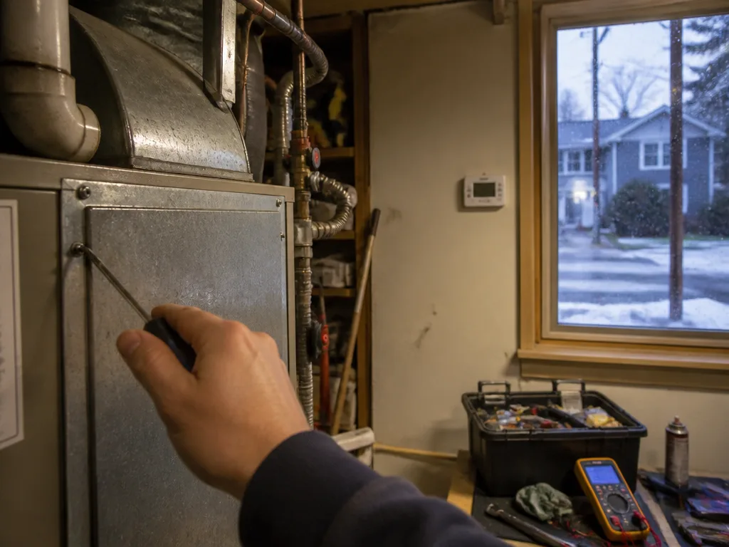 DIY vs when to call a pro for a typical HVAC situation